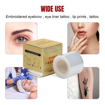 2 Pack - Disposable Tattoo Plastic Wrap Preservative Film